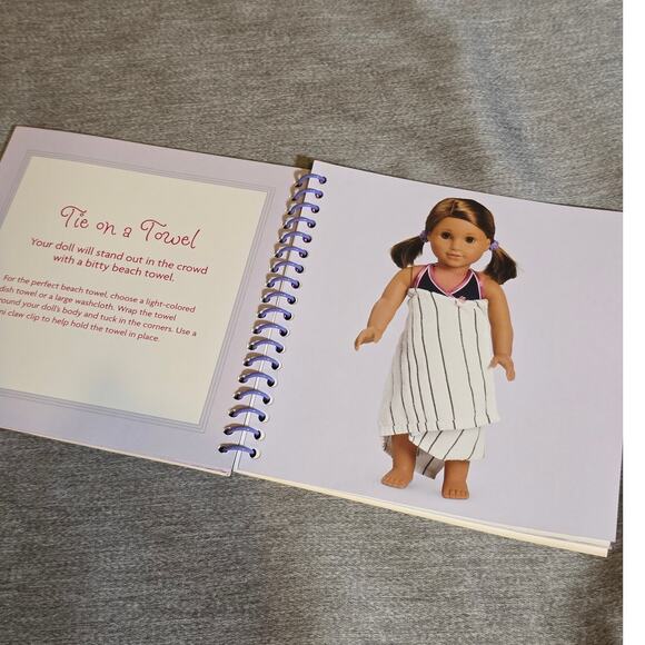 American Girl Fun With Your Doll Hairstyles Crafts And More Spiral Bound Book - Picture 3 of 3